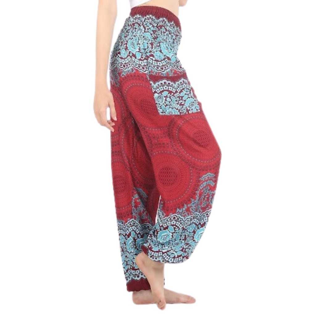 Boho Pants Red Yoga Pants The Boho Pants
