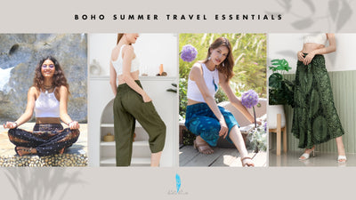 Boho Summer Travel Essentials